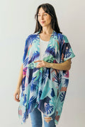 Tropical Print Kimono