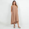 Ellie Dress-With Pockets 100% Cotton Gauze Dress