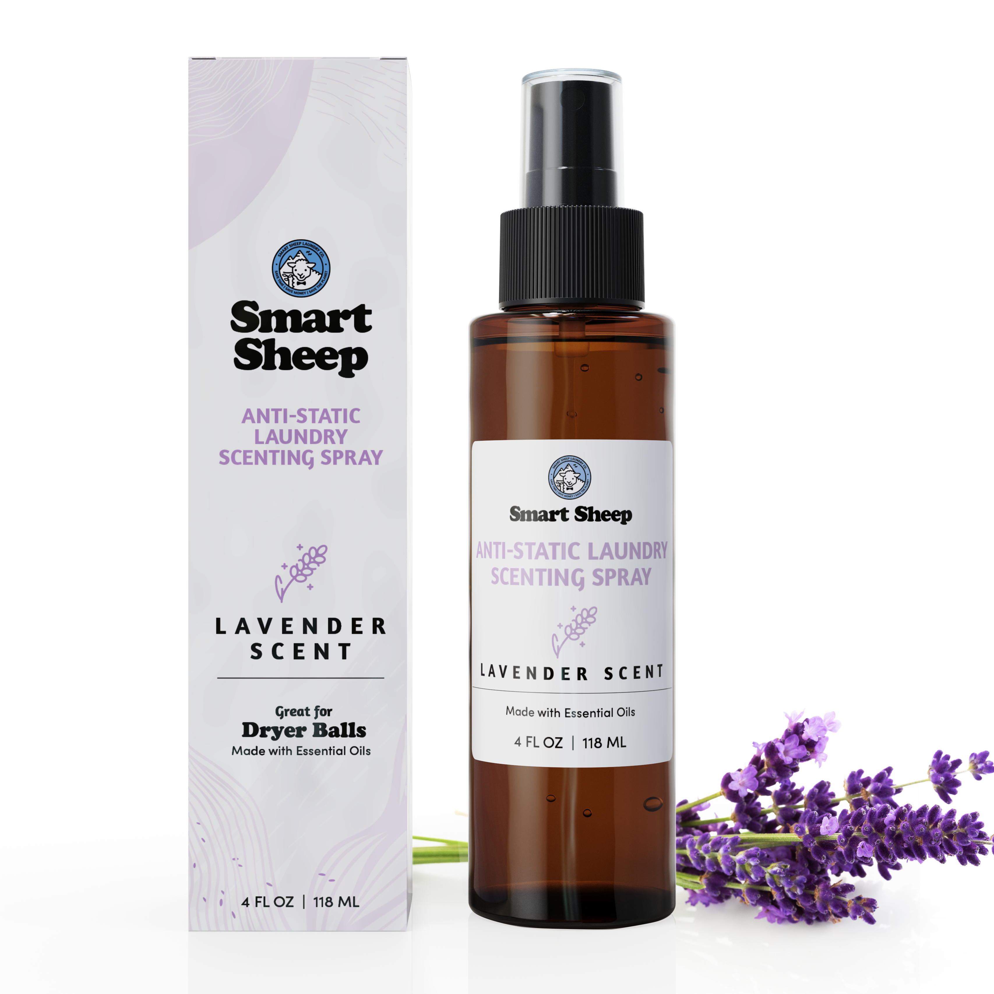 Smart Sheep Anti-Static Essential Oil Scenting Spray Lav
