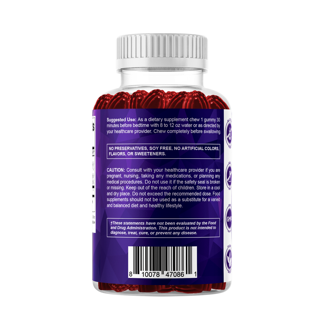 Vitamatic 10mg Melatonin | Vegan & Non-GMO | 60ct