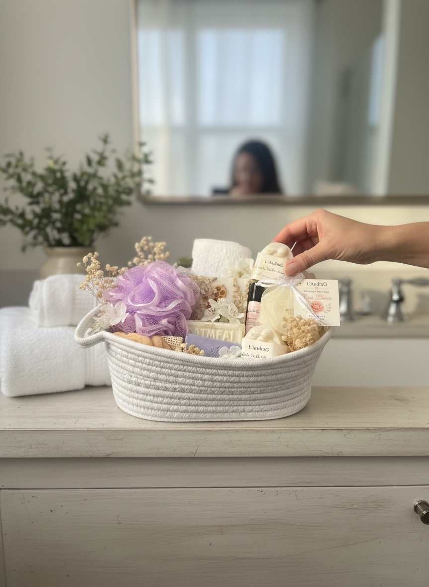 Luxury Spa Gift Basket | Self Care Set Ready To Gift