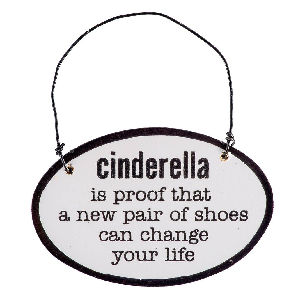 Say It with Sass Mini Oval Wall Hangings