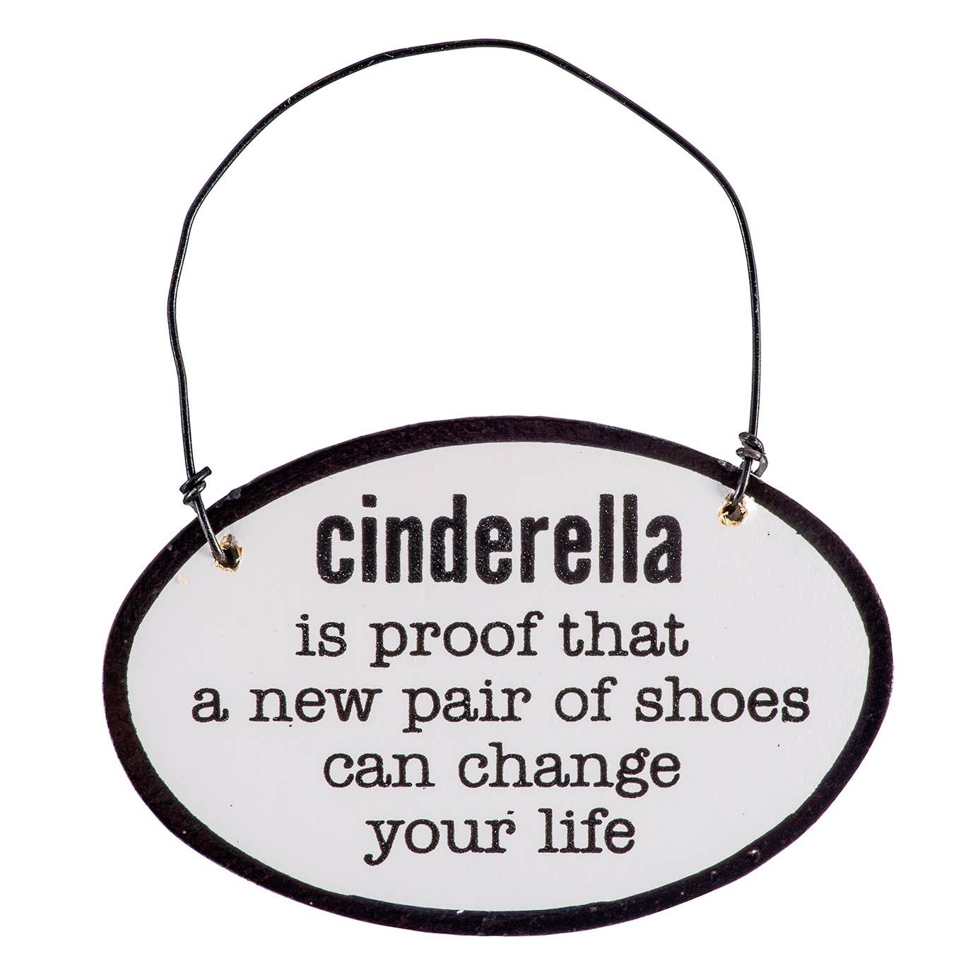 Say It with Sass Mini Oval Wall Hangings