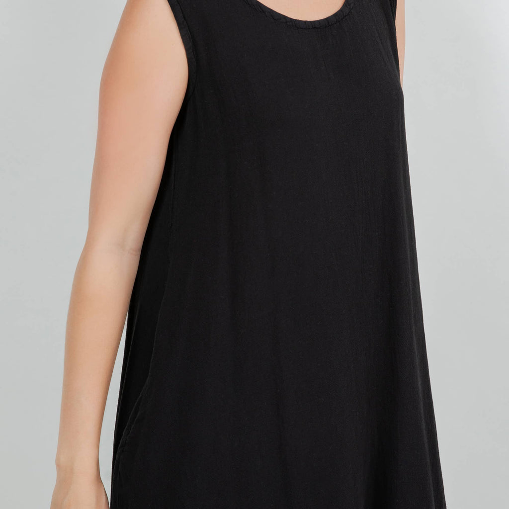 Ellie Dress-With Pockets 100% Cotton Gauze Dress