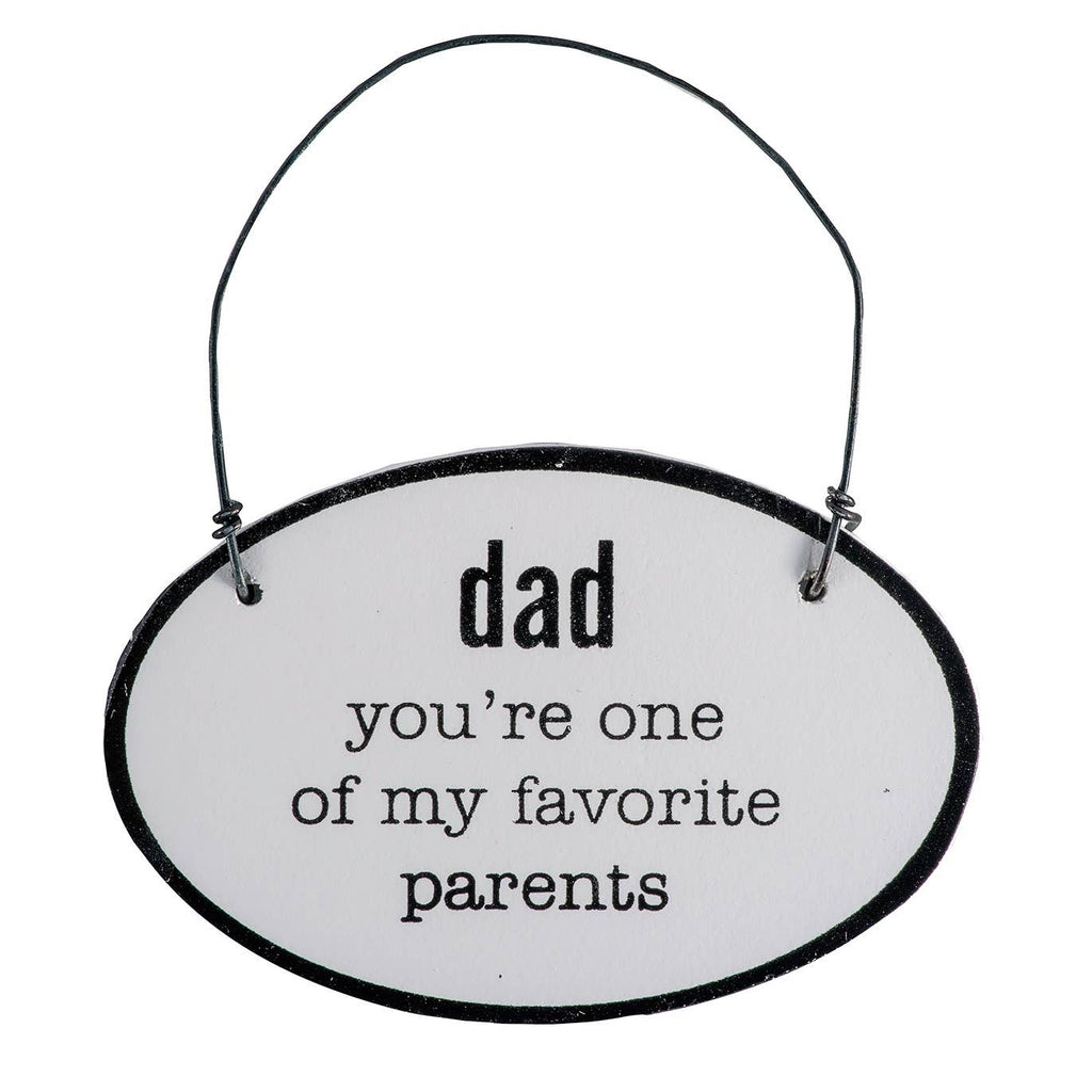 Say It with Sass Mini Oval Wall Hangings