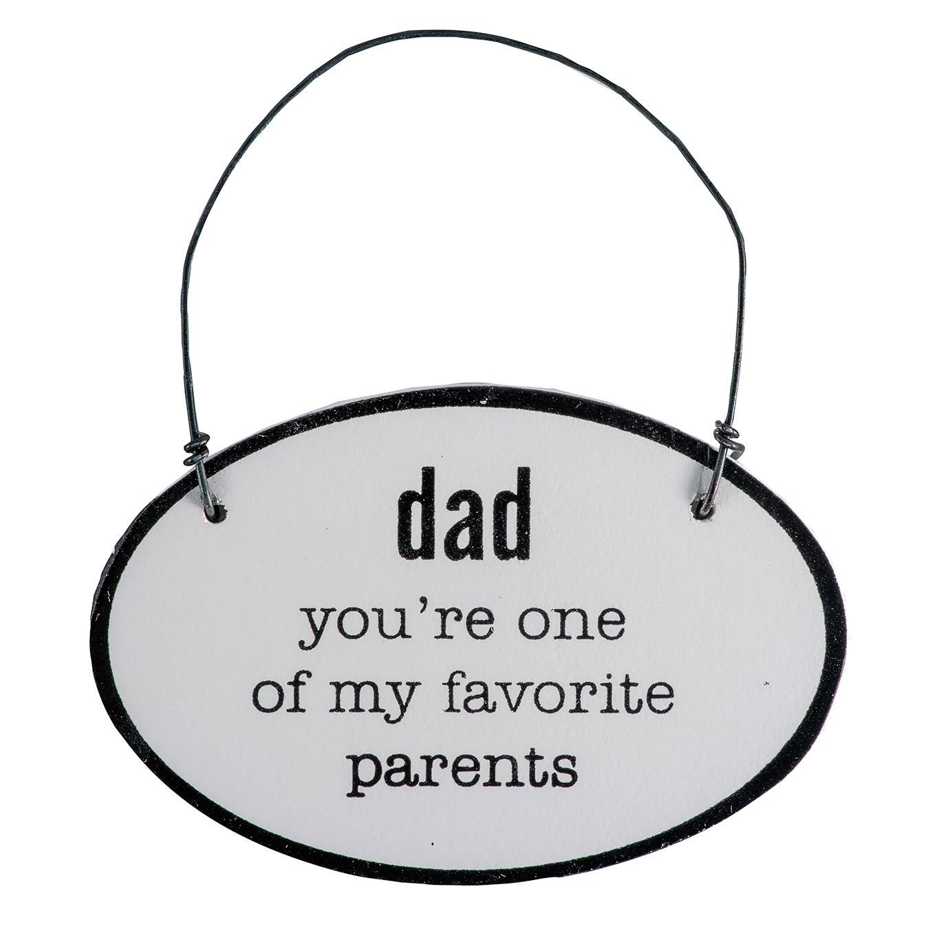 Say It with Sass Mini Oval Wall Hangings