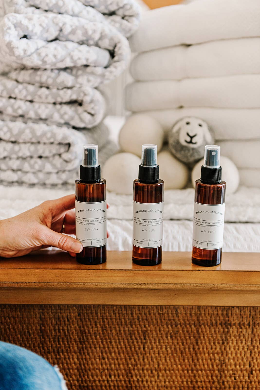 Smart Sheep Anti-Static Essential Oil Scenting Spray Lemon