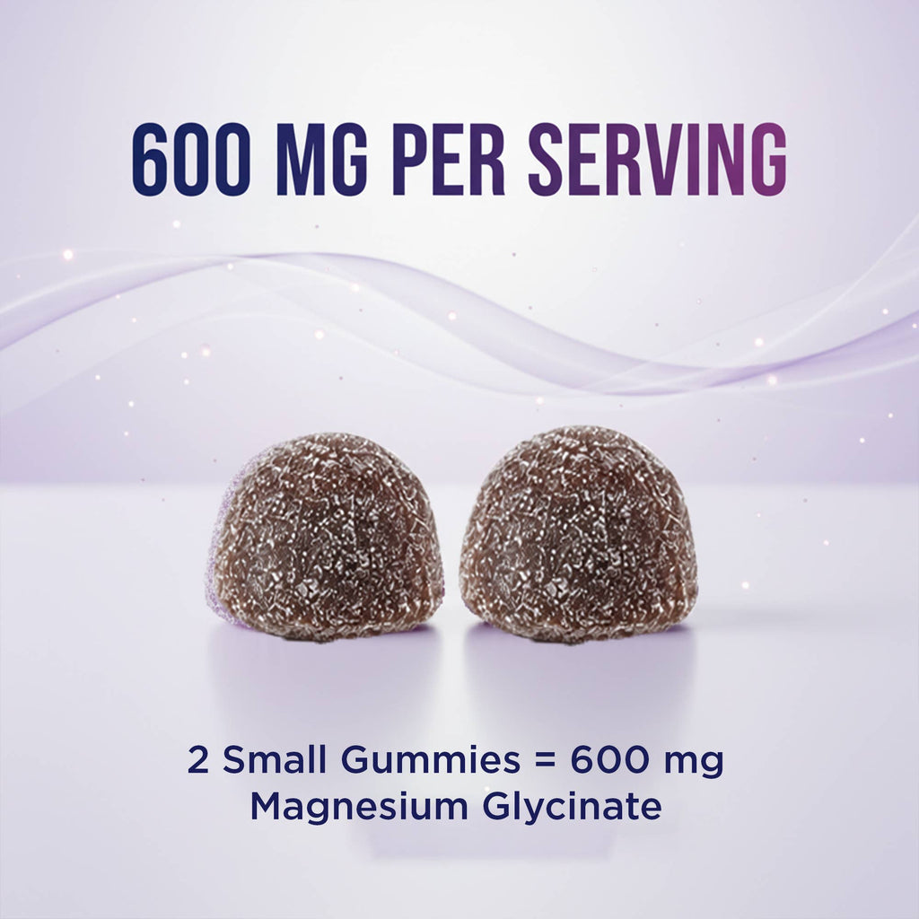 Vitamatic Magnesium Glycinate Gummies 600 mg, 60 Count