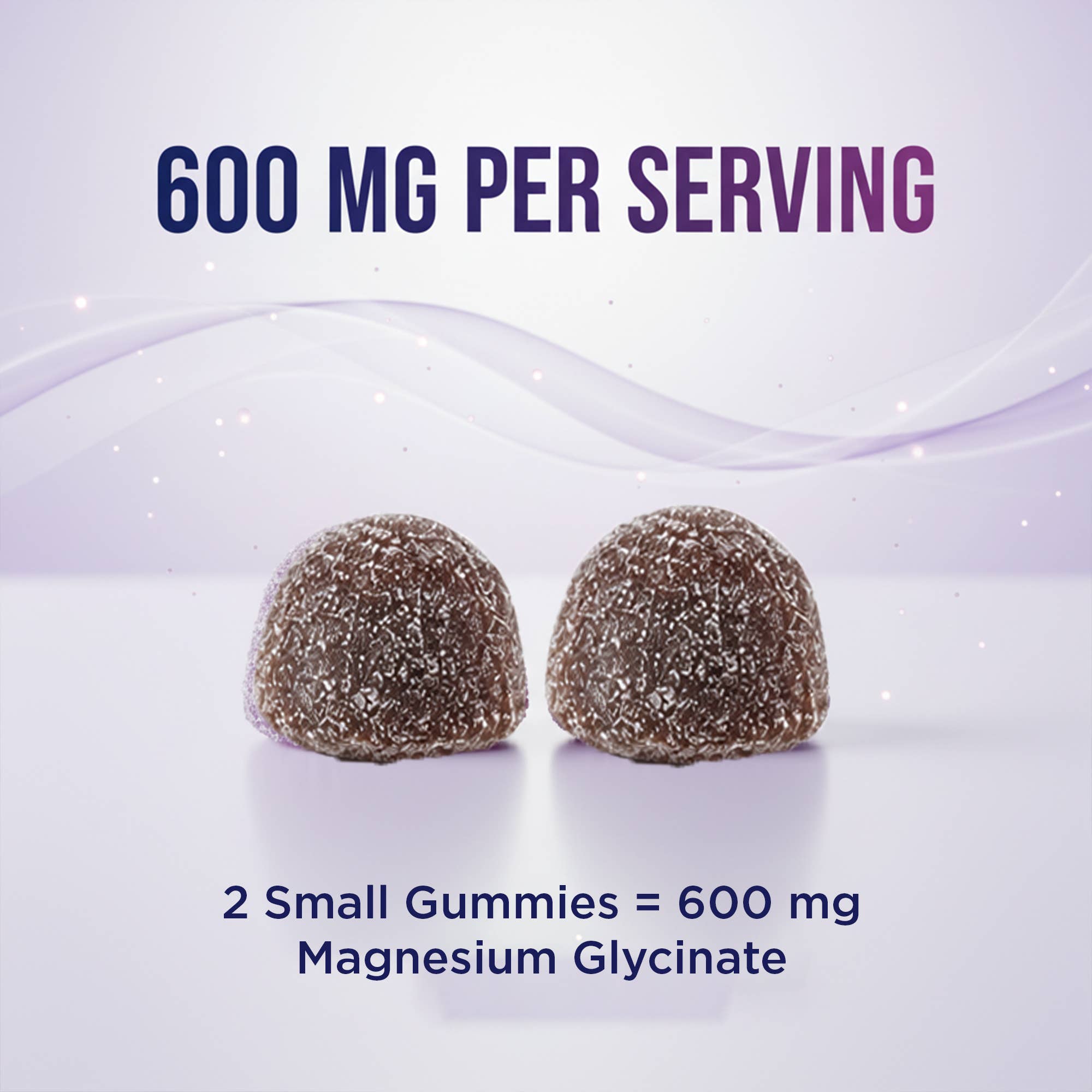 Vitamatic Magnesium Glycinate Gummies 600 mg, 60 Count