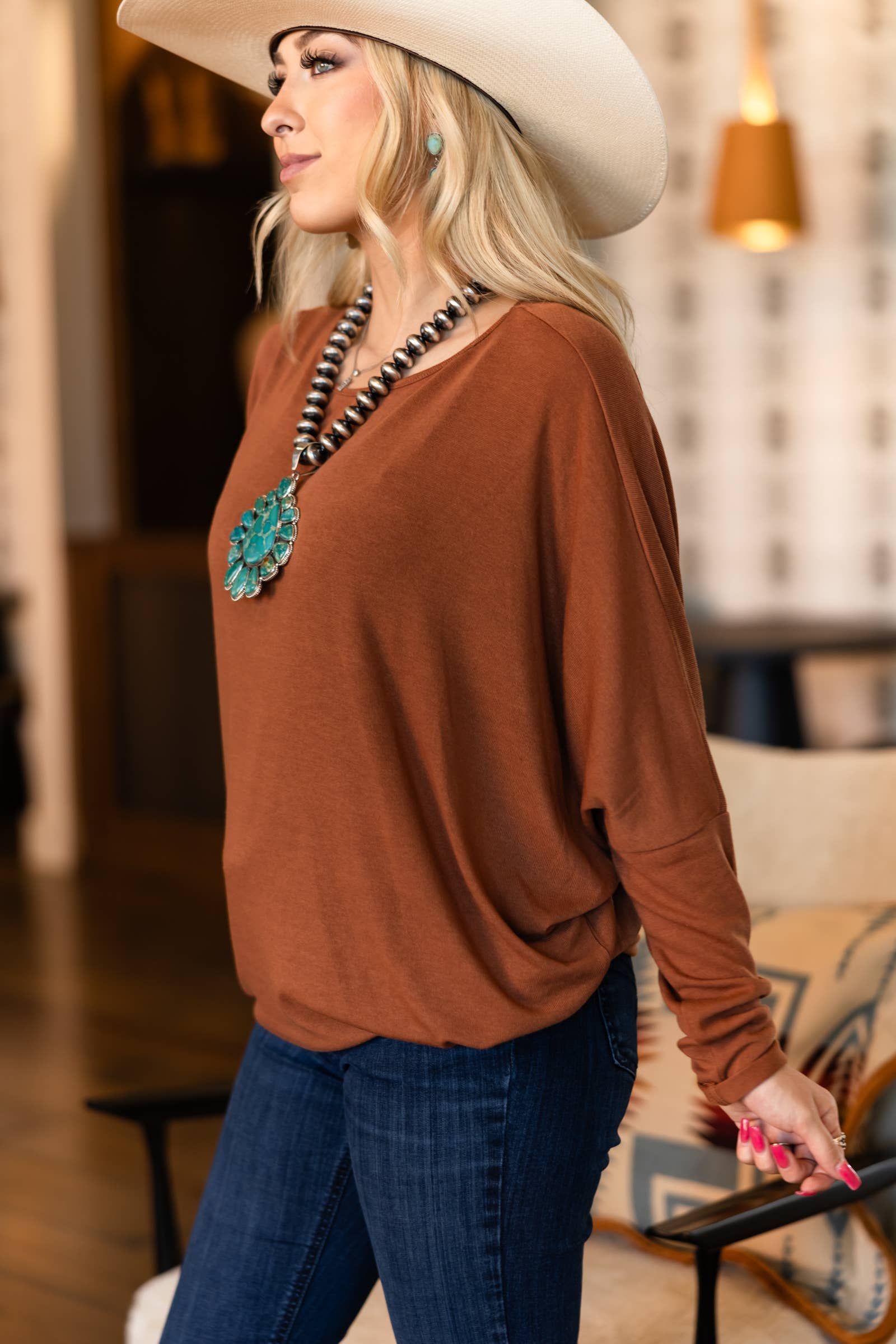 Essential Hacci Knit Top
