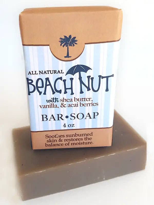 Beach Nut Vanilla & Acai Berry Handmade Bar Soap – Natural Cold Process