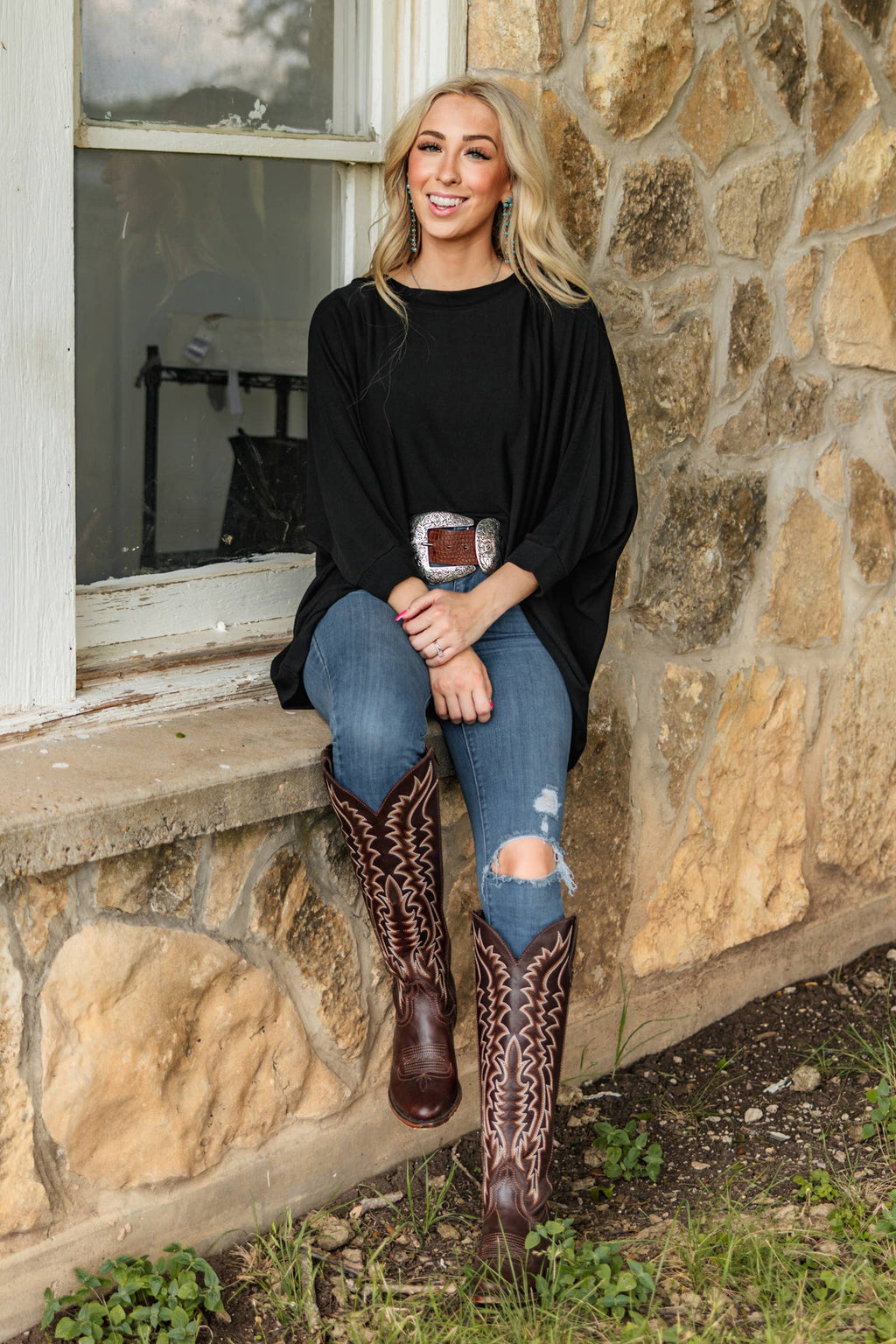 Essential Hacci Knit Top