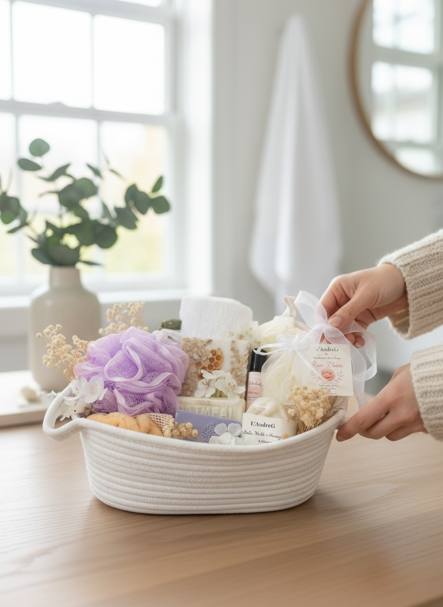 Luxury Spa Gift Basket | Self Care Set Ready To Gift