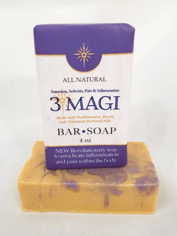 Amish Country Soap Company 3 Magi Frankincense Pain Relief Bar Soap