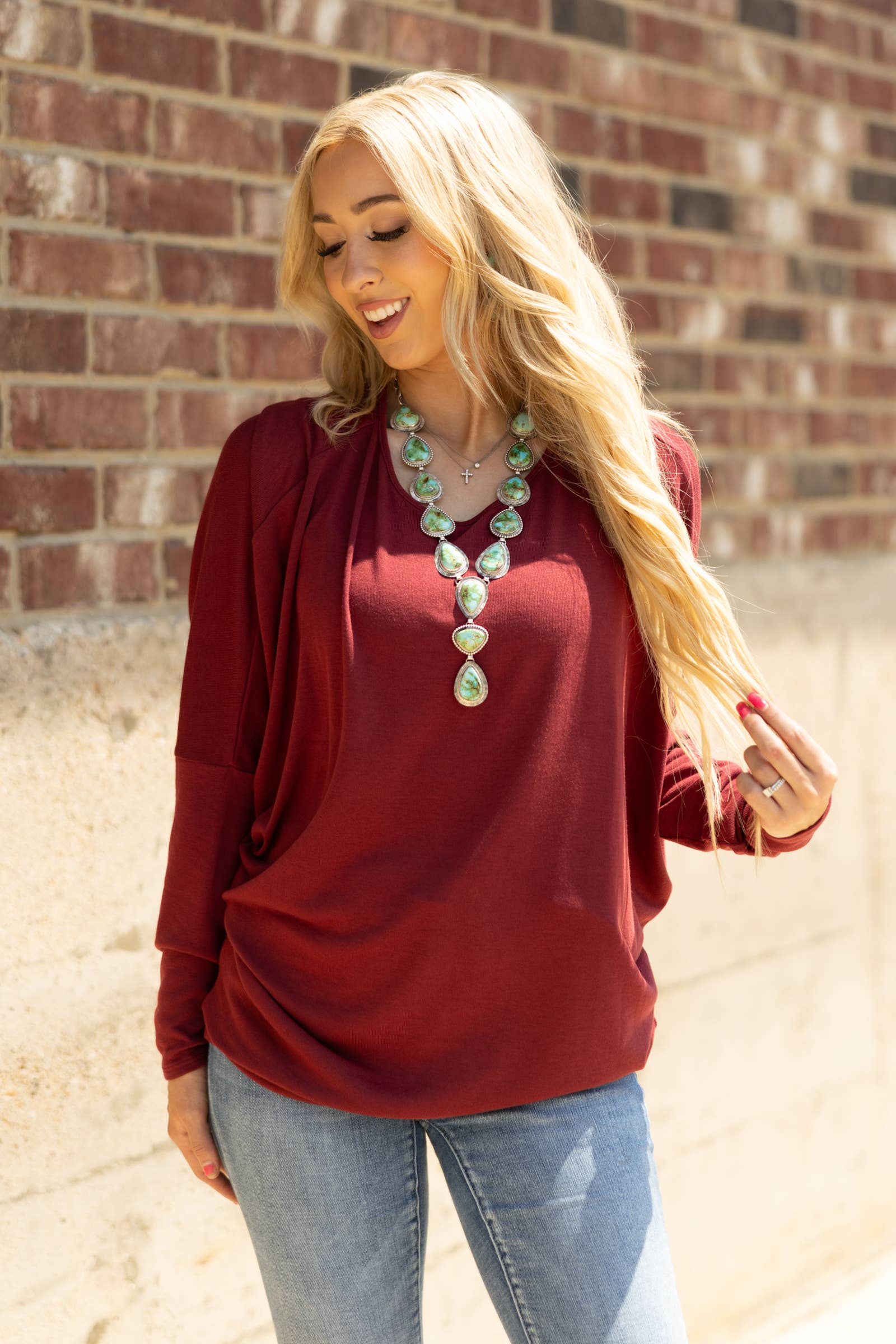 Essential Hacci Knit Top