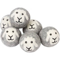 "Smiling Sheep" Hand-Felted Dryer Balls