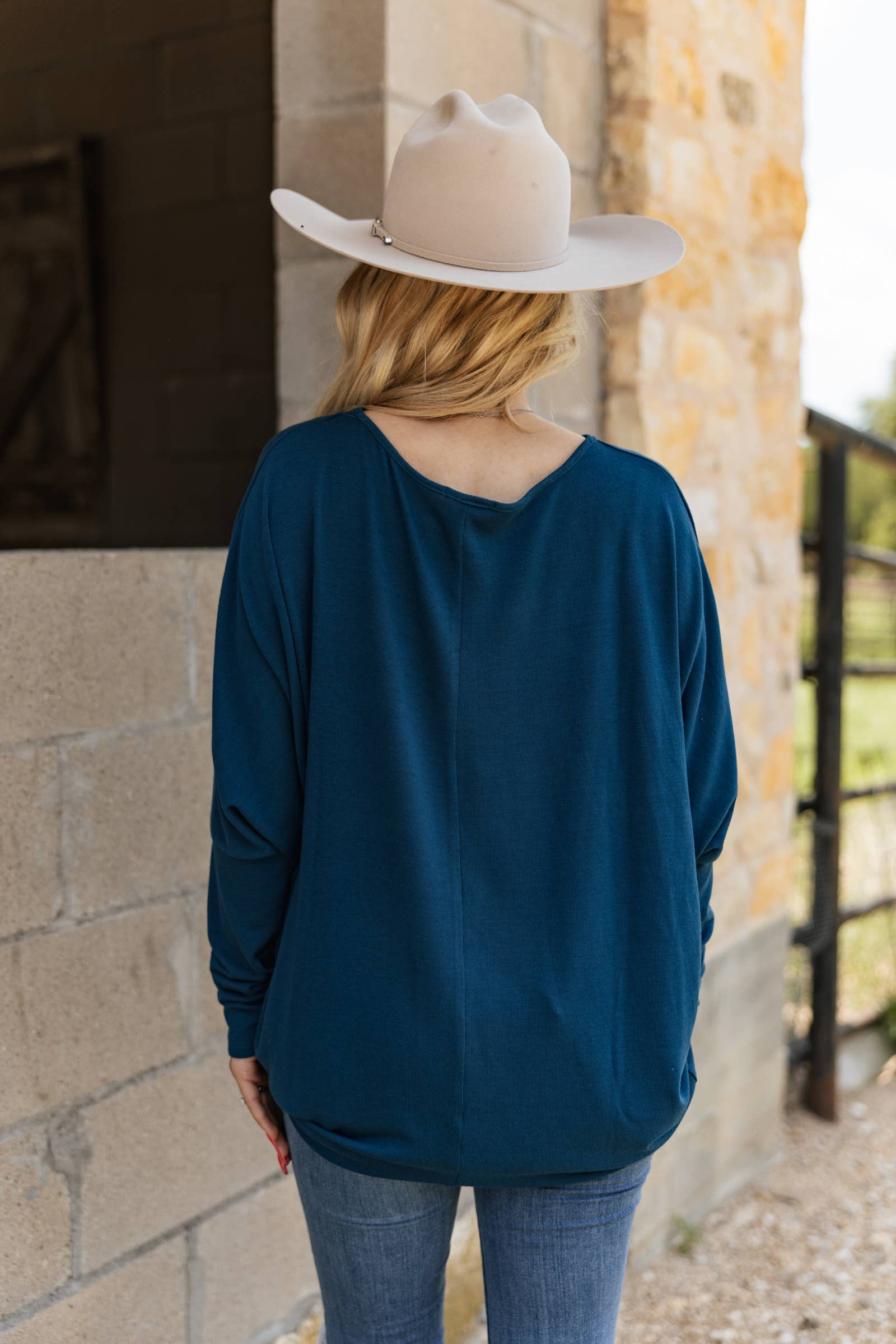 Essential Hacci Knit Top