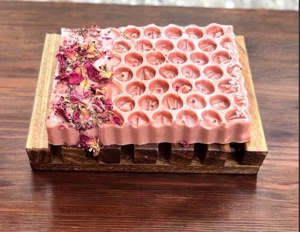 Honey Rose Soap Bar—Floral Handmade Soap 