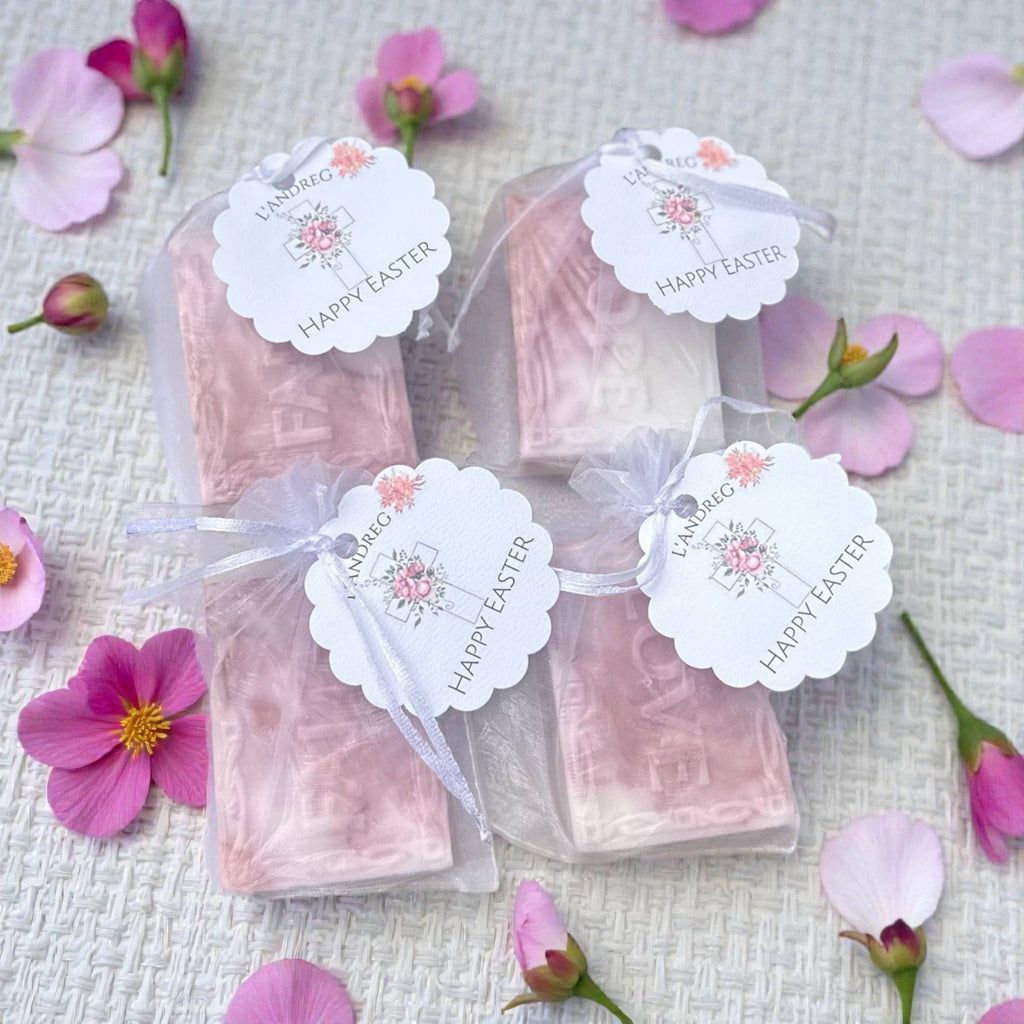 Faith Hope Love Soaps | Inspirational Christian gift set 