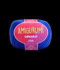 amigurami yarn ball blue
