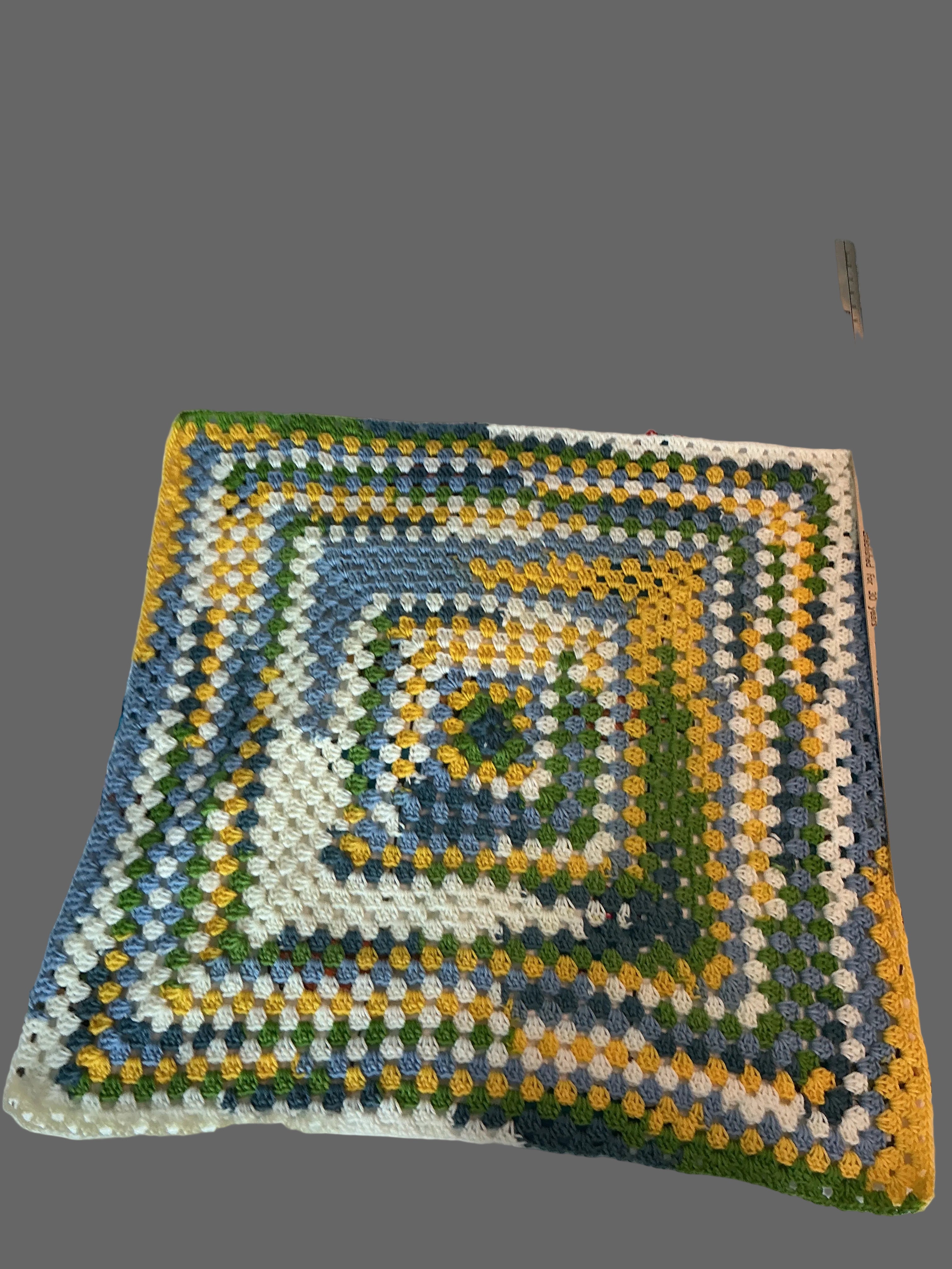 Granny sq blanket or lap robe