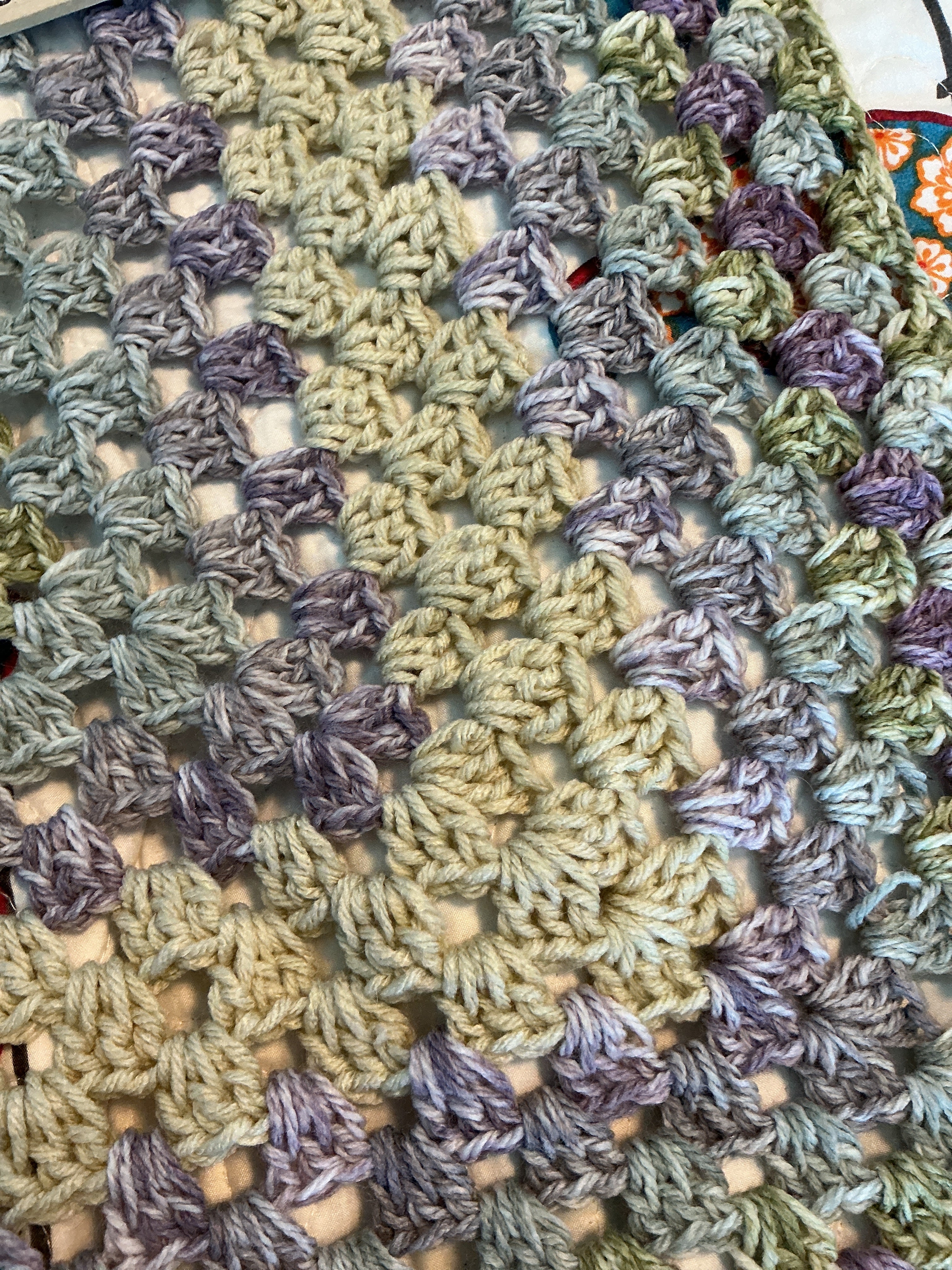 Granny square SOFT blanket