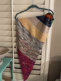 Shawl knit multi