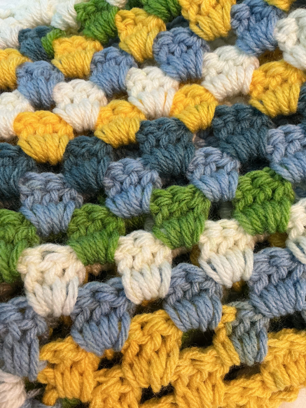 Granny sq blanket or lap robe