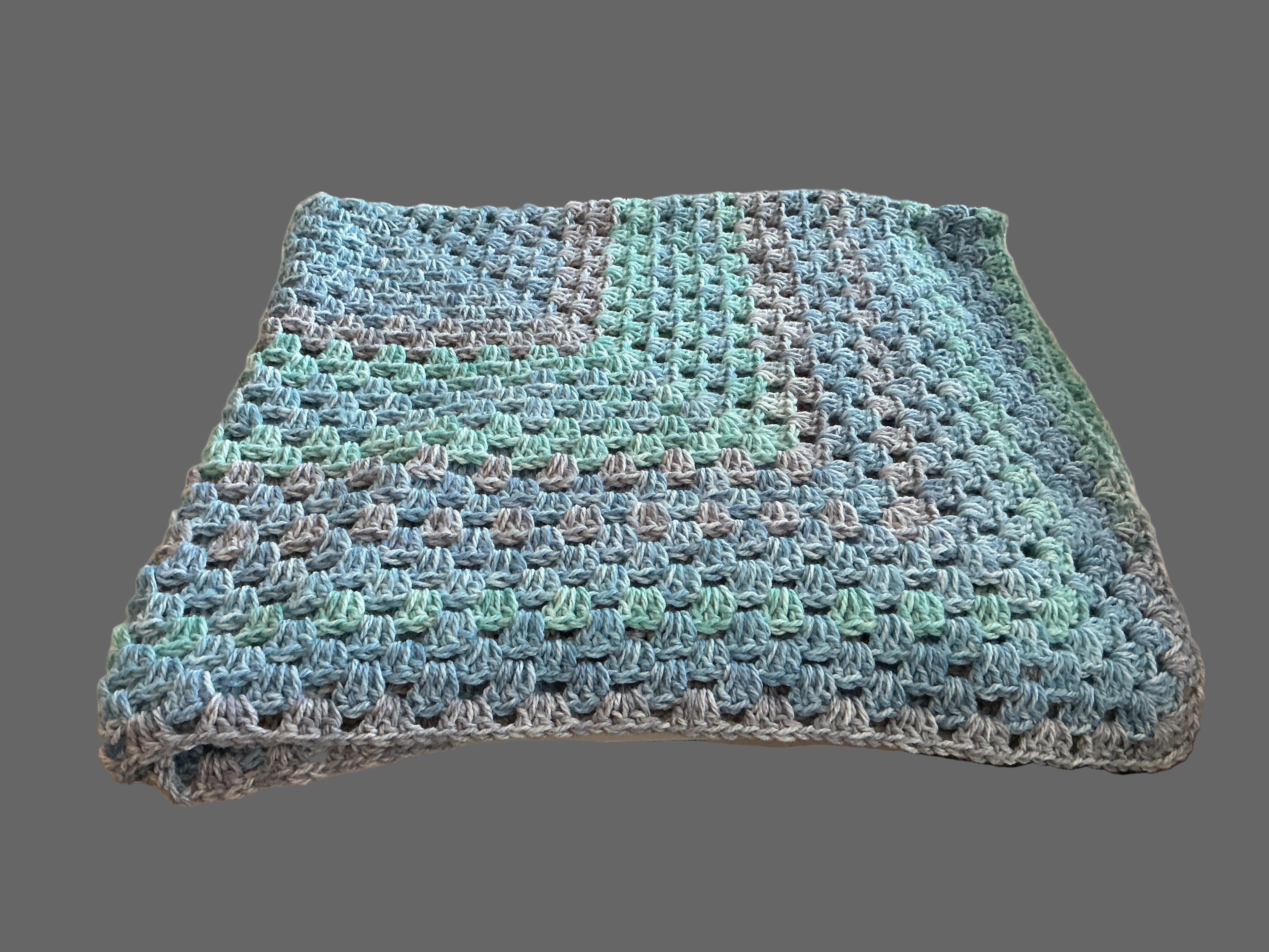 Granny square blanket. Soft soft soft