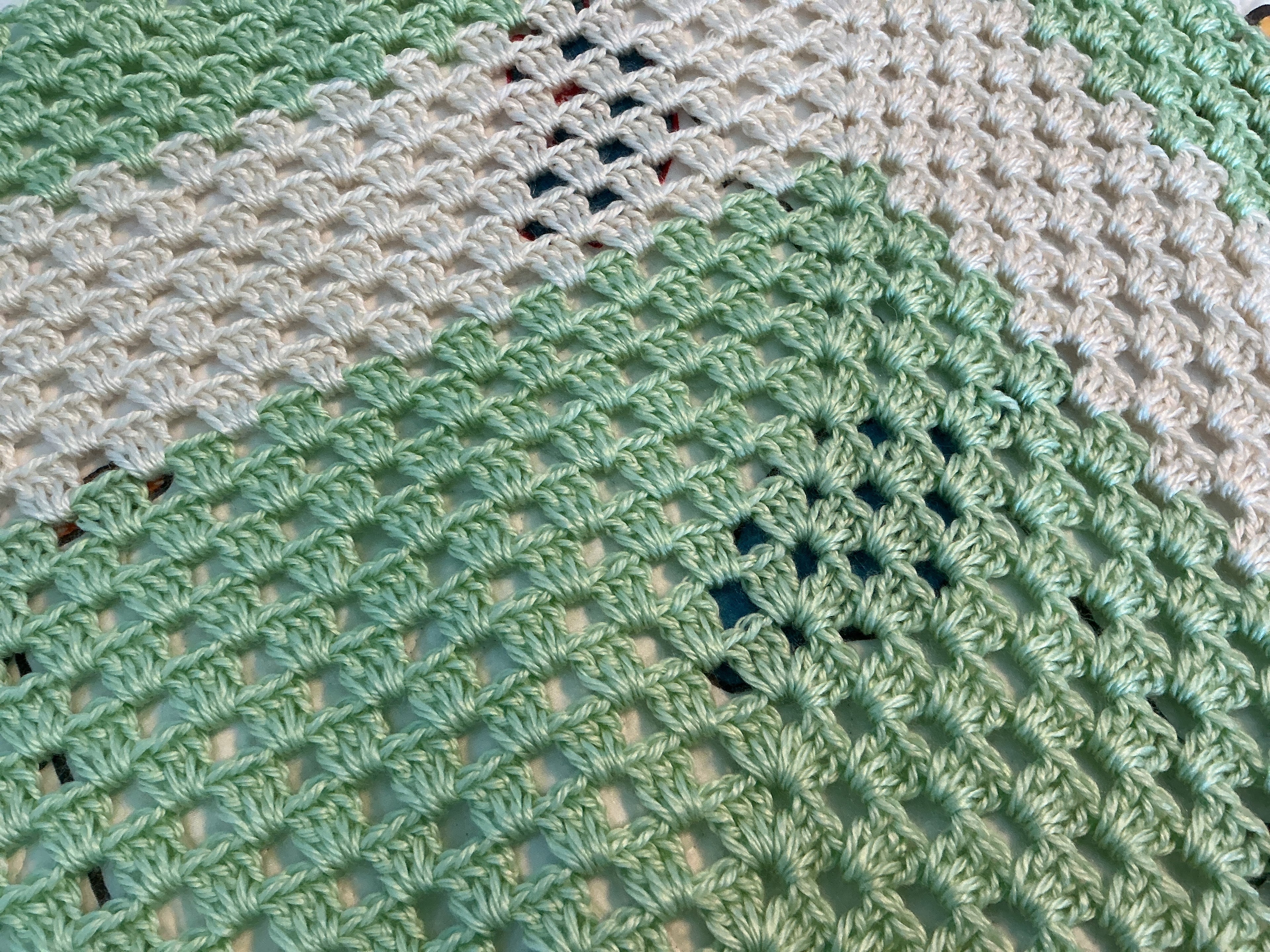 Granny square blanket